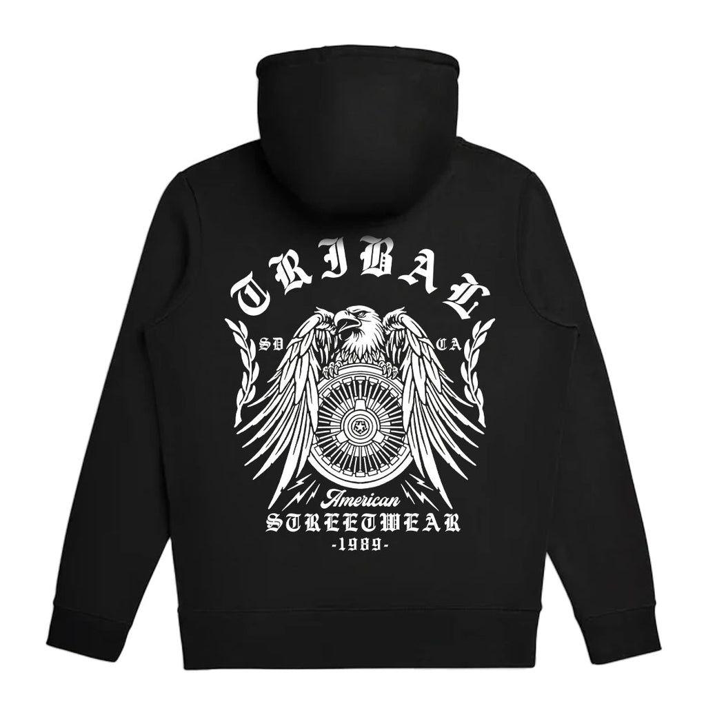 AMERICAN STREETWEAR - Black Men's ZIP hoodie