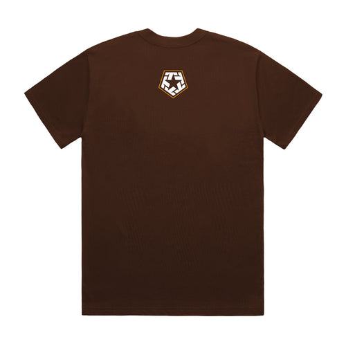 ATHLETIC - BROWN T-SHIRT