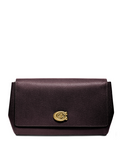 Coach Alexa Leather Chain Crossbody Clutch