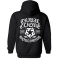 BLOVED ROCKERS - Black Men's ZIP hoodie
