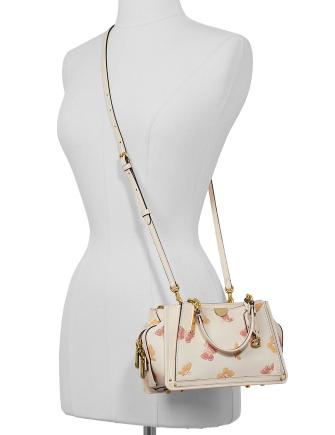 Coach Butterfly Print Dreamer 21 Satchel
