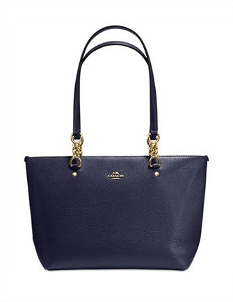 Coach Sophia Small Tote in Pebble Leather
