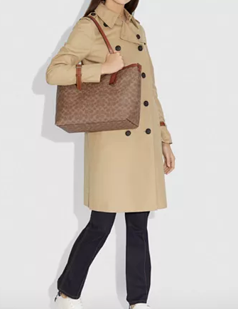 Coach Central Signature Tote