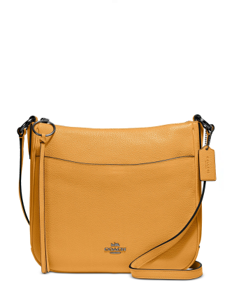 Coach Chaise Crossbody in Polished Pebble Leather