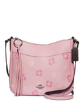 Coach Chaise Pansy Print Leather Crossbody