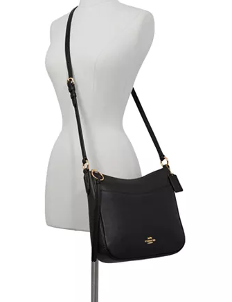 Coach Chaise Crossbody in Polished Pebble Leather