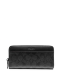 Coach Accordion Wallet In Signature Canvas