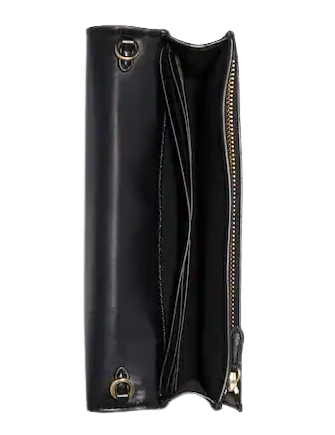 Coach Anna Foldover Clutch Crossbody In Signature Canvas