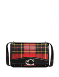 Coach Bandit Crossbody With Plaid Print