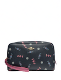 Coach Boxy Cosmetic Case With Scattered Candy Print