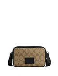 Coach Carrier Phone Crossbody In Signature Canvas