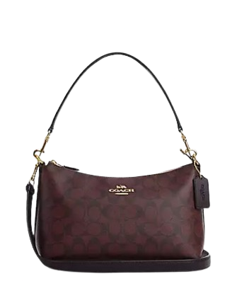 Coach Clara Shoulder Bag In Signature Canvas