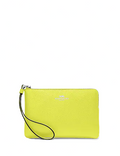 Coach Corner Zip Wristlet