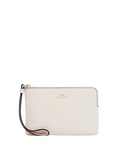Coach Corner Zip Wristlet
