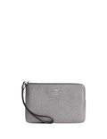 Coach Corner Zip Wristlet