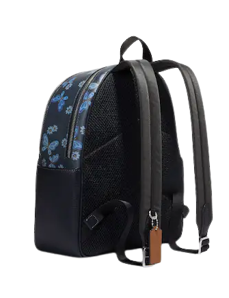 Coach Court Backpack With Lovely Butterfly Print