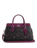 Coach Darcie Carryall In Signature Canvas With Country Floral Print