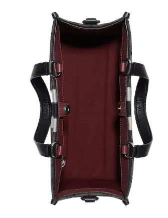 Coach Dempsey Carryall In Signature Jacquard With Stripe And Coach Patch