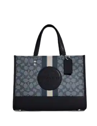 Coach Dempsey Carryall In Signature Jacquard With Stripe And Coach Patch