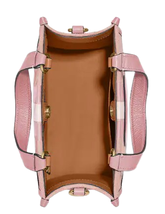 Coach Dempsey Tote 22 In Signature Jacquard With Stripe And Coach Patch