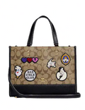 Coach Disney X Coach Dempsey Carryall In Signature Canvas With Patches
