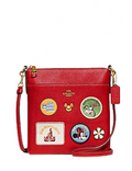 Coach Disney X Coach Kitt Messenger Crossbody With Patches