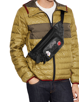 Coach Disney X Coach Track Belt Bag With Patches