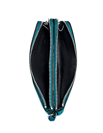 Coach Double Corner Zip Wristlet