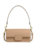 Coach Eliza Flap Crossbody With Leather Covered Closure