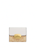 Coach Eliza Small Wallet In Signature Canvas