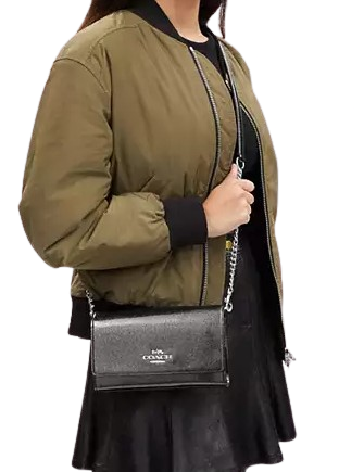 Coach Flap Clutch Crossbody