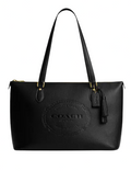 Coach Gallery Tote With Coach Heritage