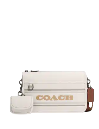 Coach Heritage Convertible Crossbody With Coach Stripe