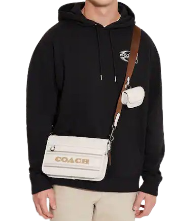 Coach Heritage Convertible Crossbody With Coach Stripe