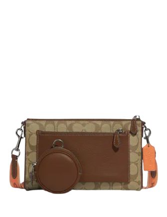 Coach Holden Crossbody In Colorblock Signature Canvas