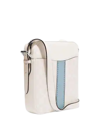 Coach Hudson Crossbody 21 In Signature Canvas With Trompe L'oeil Print