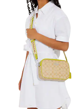 Coach Jamie Camera Bag In Signature Canvas