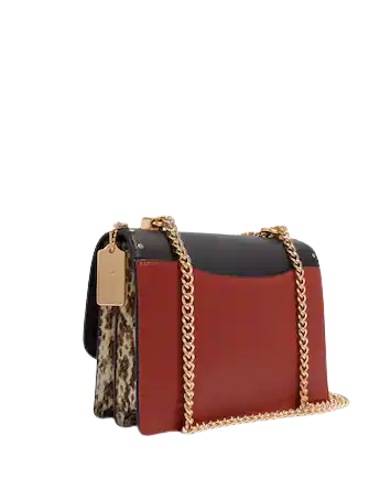 Coach Klare Crossbody In Signature Canvas With Rivets