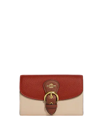 Coach Kleo Wallet In Colorblock