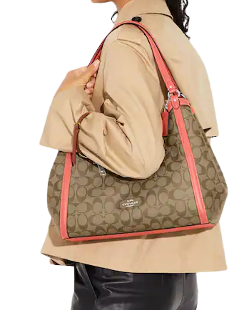 Coach Kristy Shoulder Bag In Signature Canvas