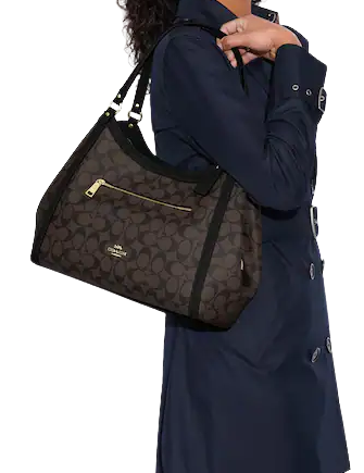 Coach Kristy Shoulder Bag In Signature Canvas