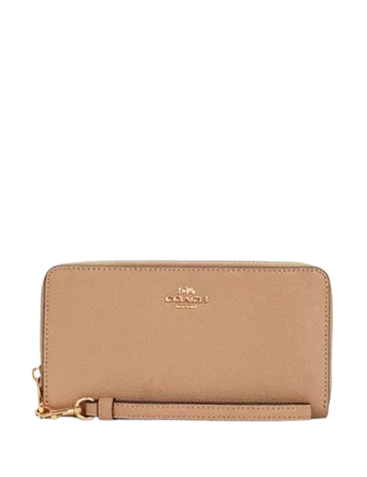 Coach Long Zip Around Wallet