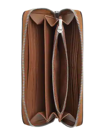 Coach Long Zip Around Wallet