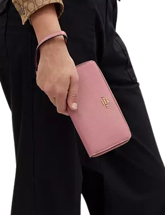 Coach Long Zip Around Wallet