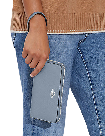 Coach Long Zip Around Wallet
