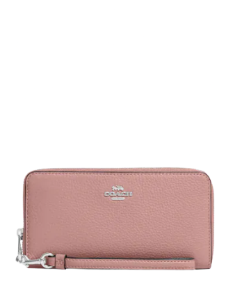 Coach Long Zip Around Wallet