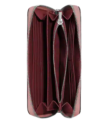 Coach Long Zip Around Wallet