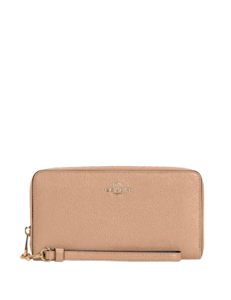 Coach Long Zip Around Wallet