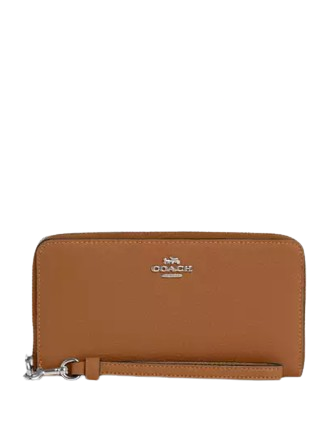 Coach Long Zip Around Wallet