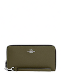Coach Long Zip Around Wallet